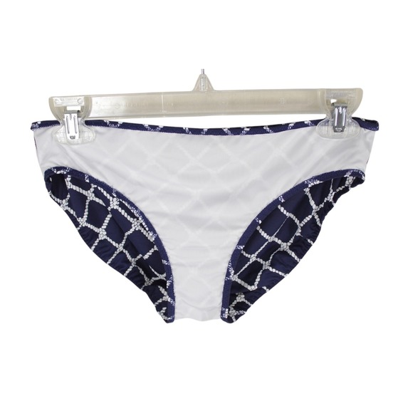 Lands' End Underwire Bikini Swimsuit 34B/36A Bottoms size S‎ Navy Twist Front - Picture 9 of 16